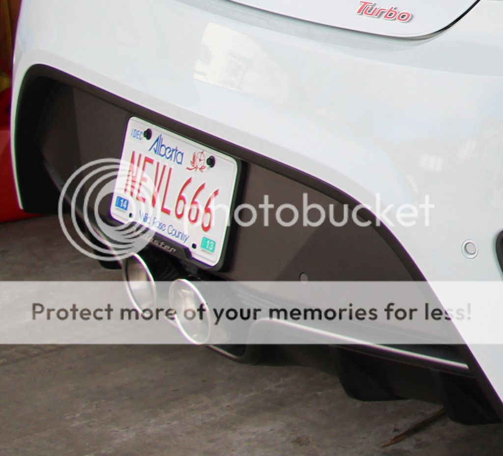 Borla proxs muffler and resonator delete Veloster Forum